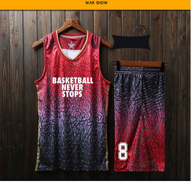 Velkoobchodní basketbalová uniforma pro teenagery